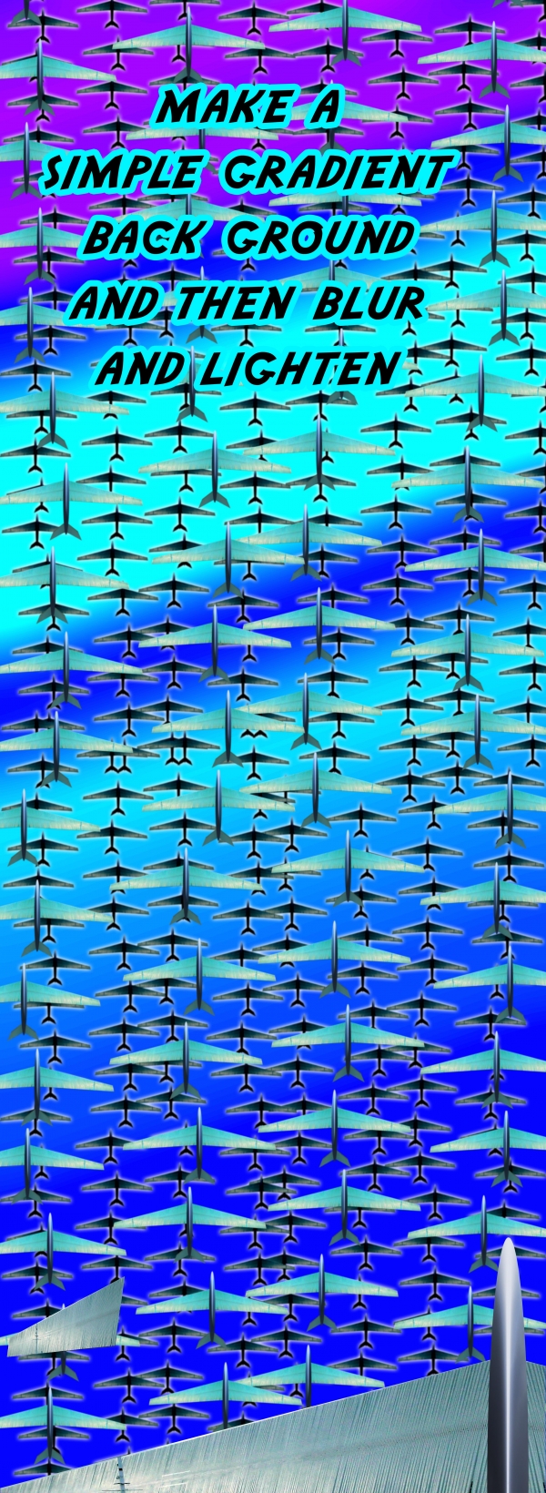 Creation of Lemmings in Flight Study: Step 4